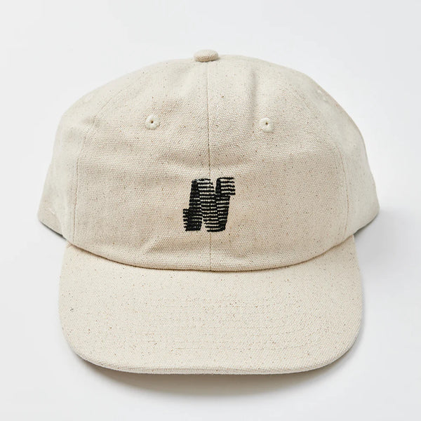 North Skate Mag N Logo Canvas Cap - Oatmeal