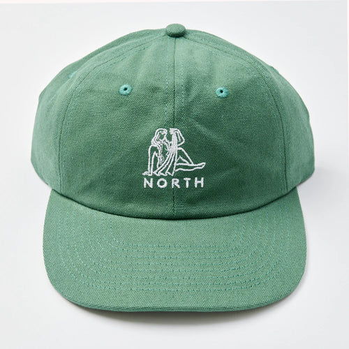 North Skate Mag Zodiac Logo Canvas Cap - Green