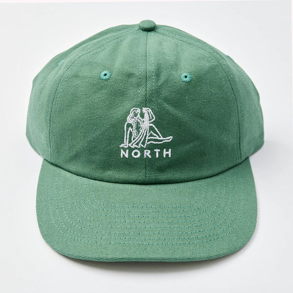 North Skate Mag Zodiac Logo Canvas Cap - Green