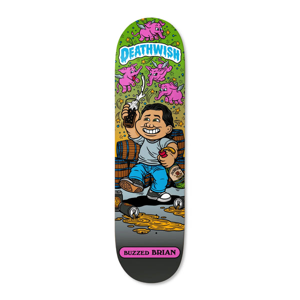 Deathwish Brian O'Dwyer Low Life Kids Skateboard Deck - 8.3875