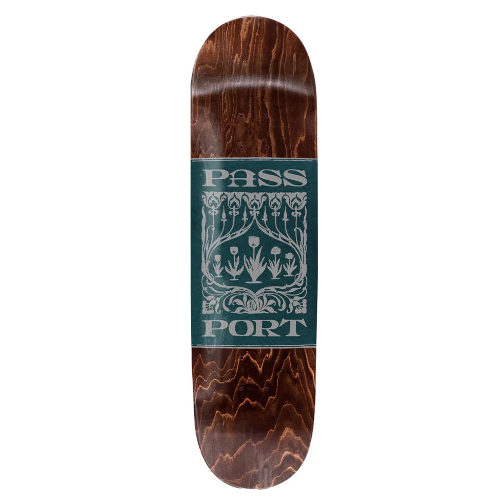 Pass-Port Embossed Series - Tulips Skateboard Deck - 8.5