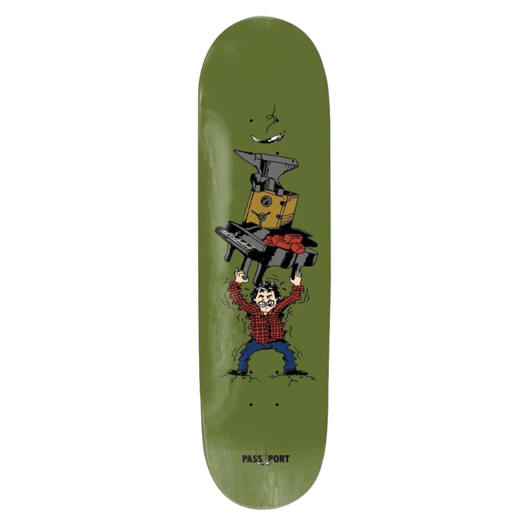 Pass-Port Times Are Tough Crumble Skateboard Deck - 8.5