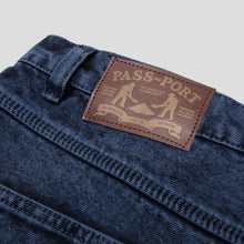 Pass~Port Workers Club Denim Shorts - Over Dye Navy