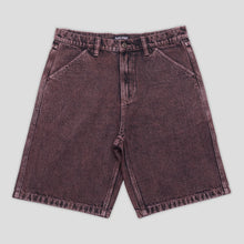 Pass~Port Workers Club Denim Shorts - Over Dye Wine