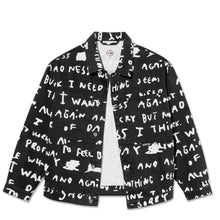 Polar Skate Co. Patrik Jacket | Sad Notes - Black / White