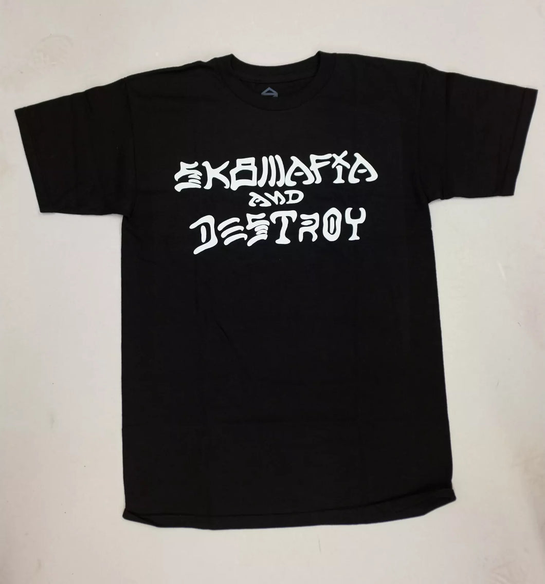 Sk8Mafia And Destroy T-Shirt - Black