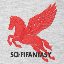 Sci-Fi Fantasy Pegasus Crewneck - Heather Grey