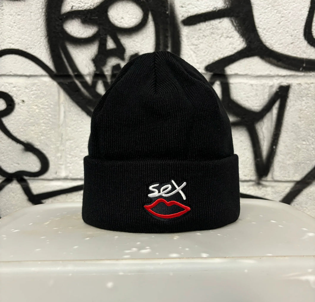 Sex Skateboards Logo Beanie - Black