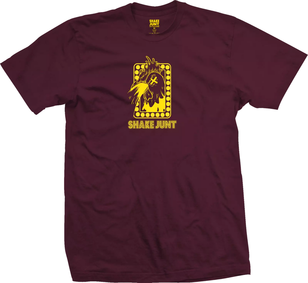 Shake Junt Chicken Guts T-Shirt - Burgundy