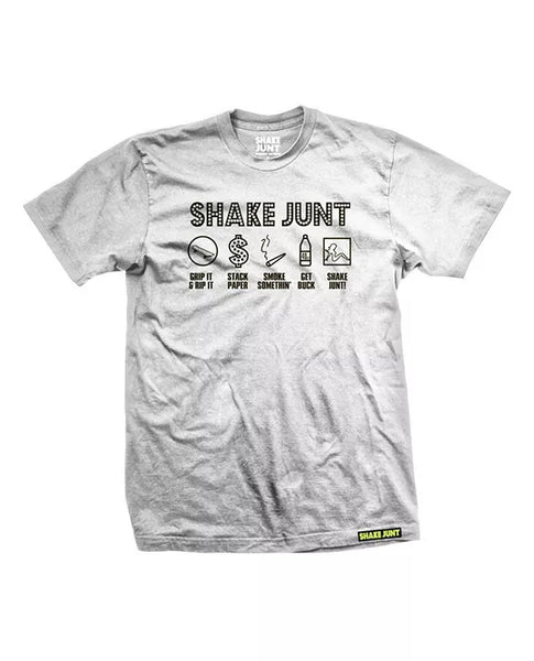 Shake Junt Code Of Junt T-Shirt - White