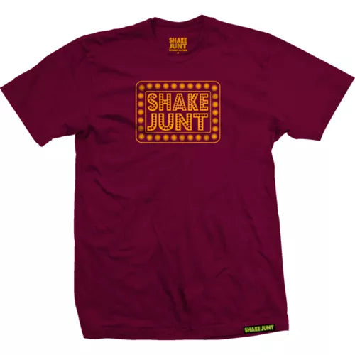 Shake Junt One Pass T-Shirt - Burgundy