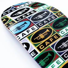 Skate Cafe Trumpet Collage Skateboard Deck - 8.5 C2 Shape