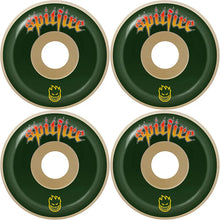 Spitfire Formula Four Skateboard Wheels Venom Script Conical Full 99Du Natural 53mm