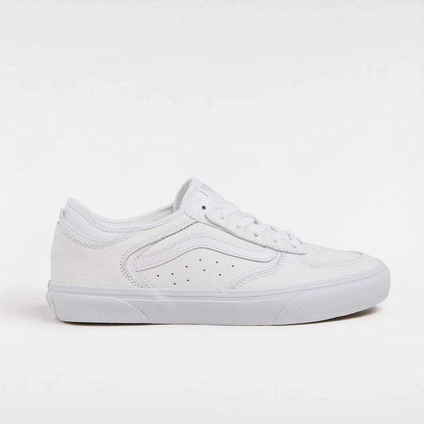 Vans Skate Rowley Leather Skate Shoes - White
