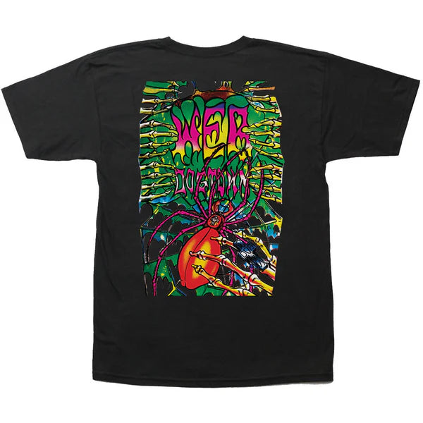 Dogtown Web 80's T-Shirt - Black