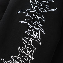 Welcome Skateboards Barb Sleeve Embroidered Pigment-Dyed Hoodie - Black