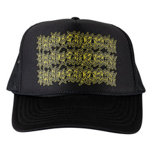 Welcome X Beetlejuice Three Times Foam Trucker Hat  Black