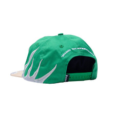 WKND Skateboards Flame 5-Panel Cap - Lime Green