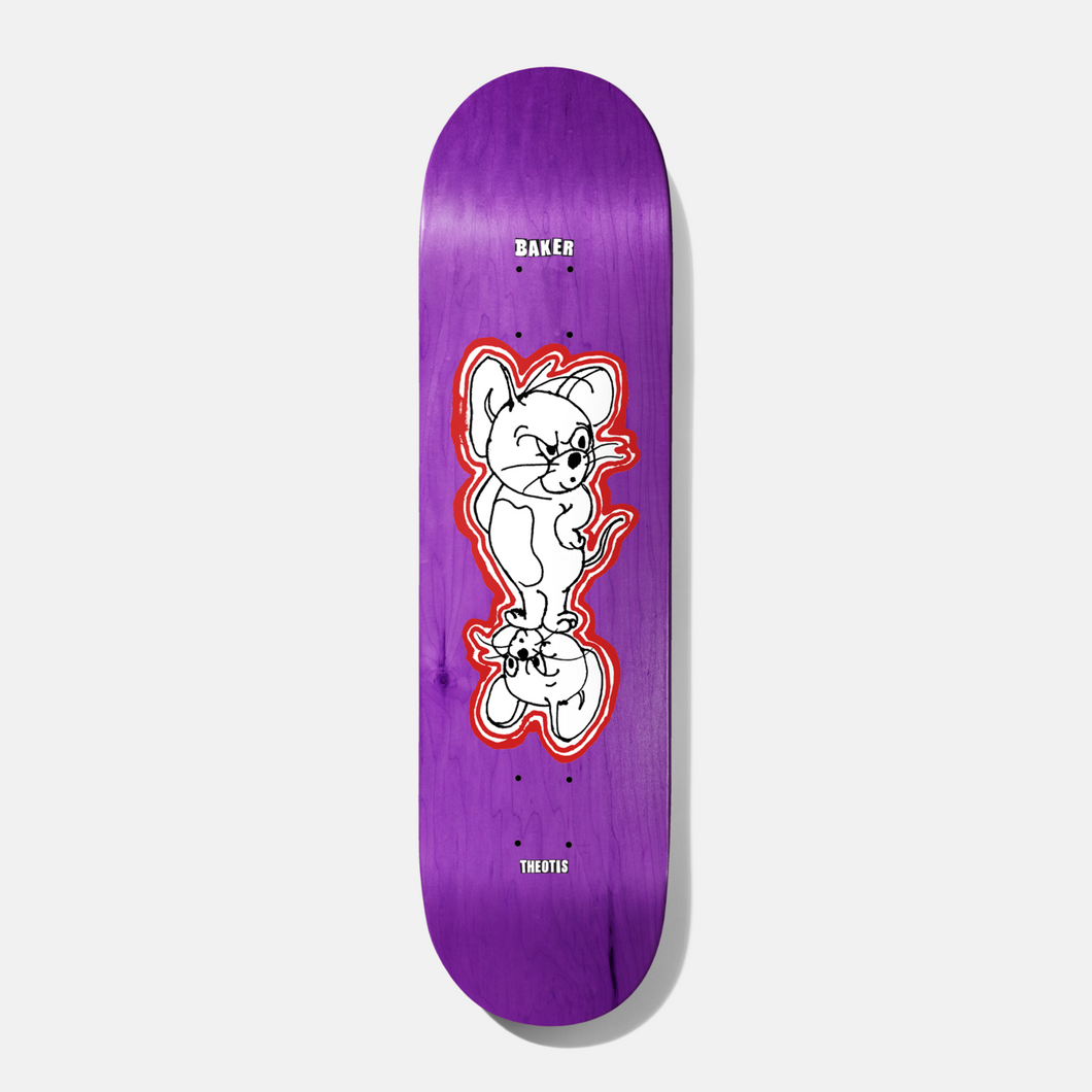 Baker Skateboards Theotis Beasley Toon Goons Skateboard Deck - 8.125