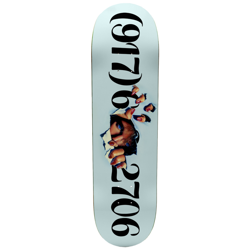 917 Dialtone Ripper Blue Skateboard Deck - 8.25 (Slick) – Slugger