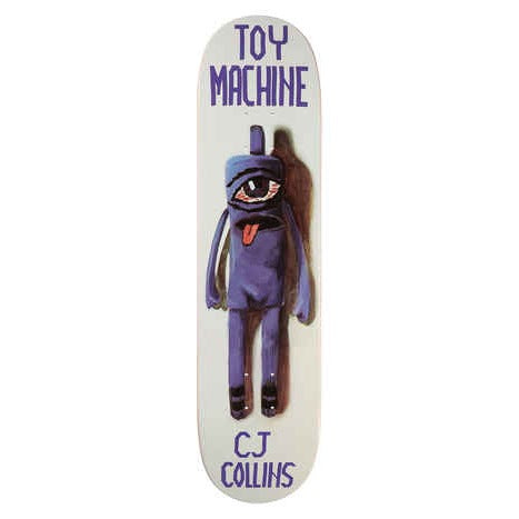 Toy Machine CJ Collins Doll Skateboard Deck - 7.75