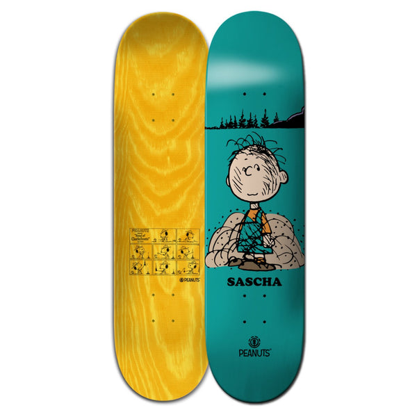 Element Skateboards Peanuts Pigpen Sascha Daley Skateboard Deck - 8.5