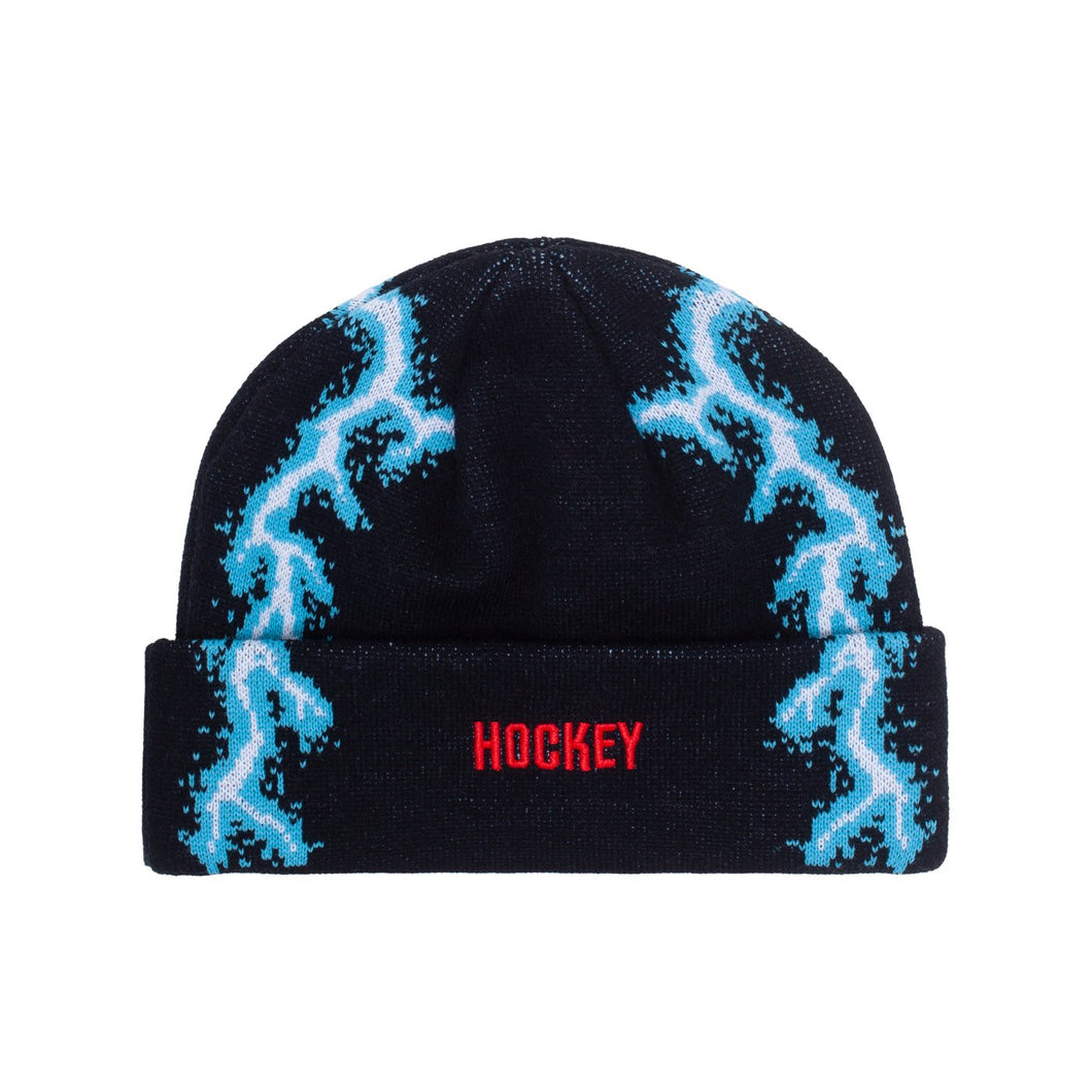 Hockey Lightning Beanie - Black