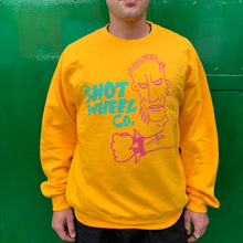 Snot Wheel Co Crew Neck Sweatshirt - Yellow