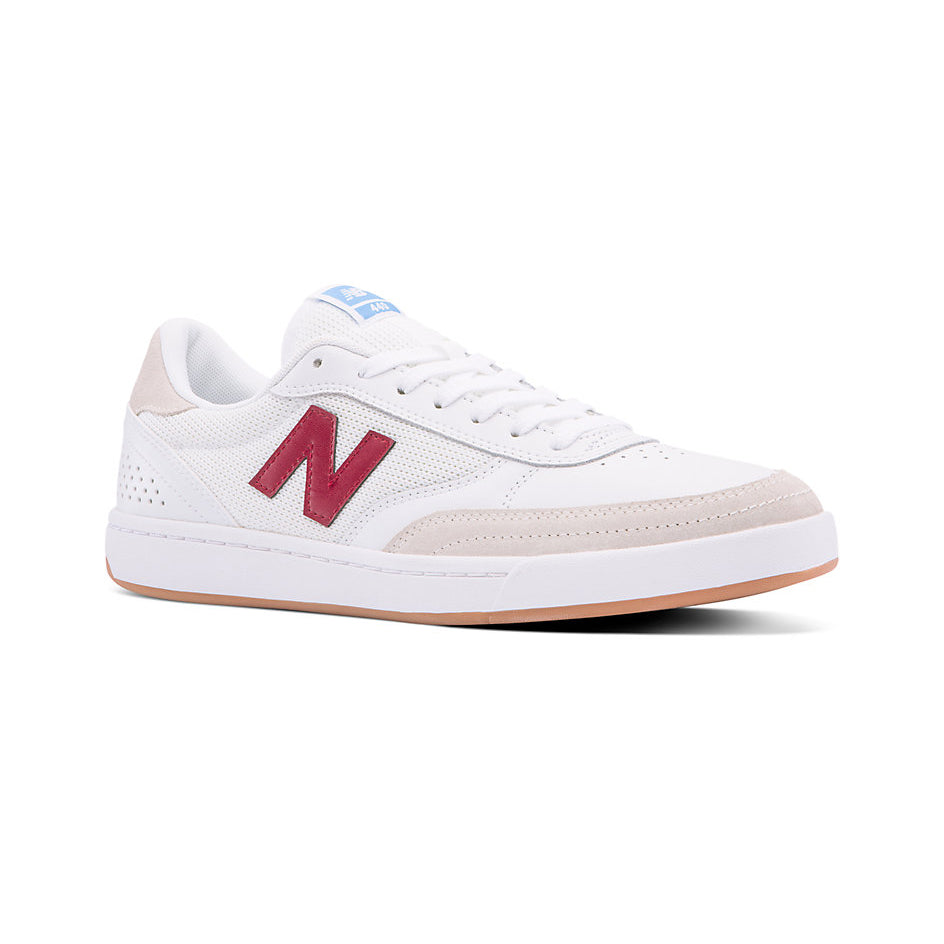 New Balance Numeric 440 Skateboard Shoes Whiteburgundy Slugger Skate Store 5345