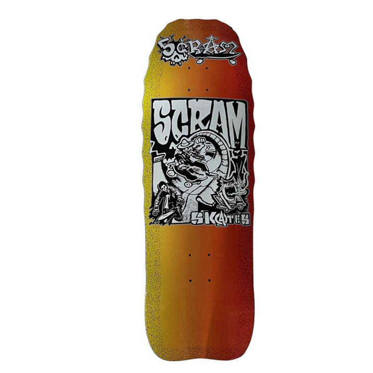 Scram Skates Loco Roller Skateboard Deck - 10.5