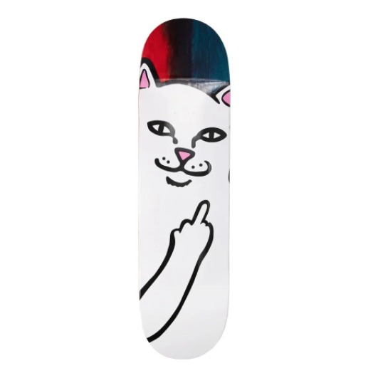 Rip N Dip Lord Nermal Skateboard Deck Red/Blue - 8.25