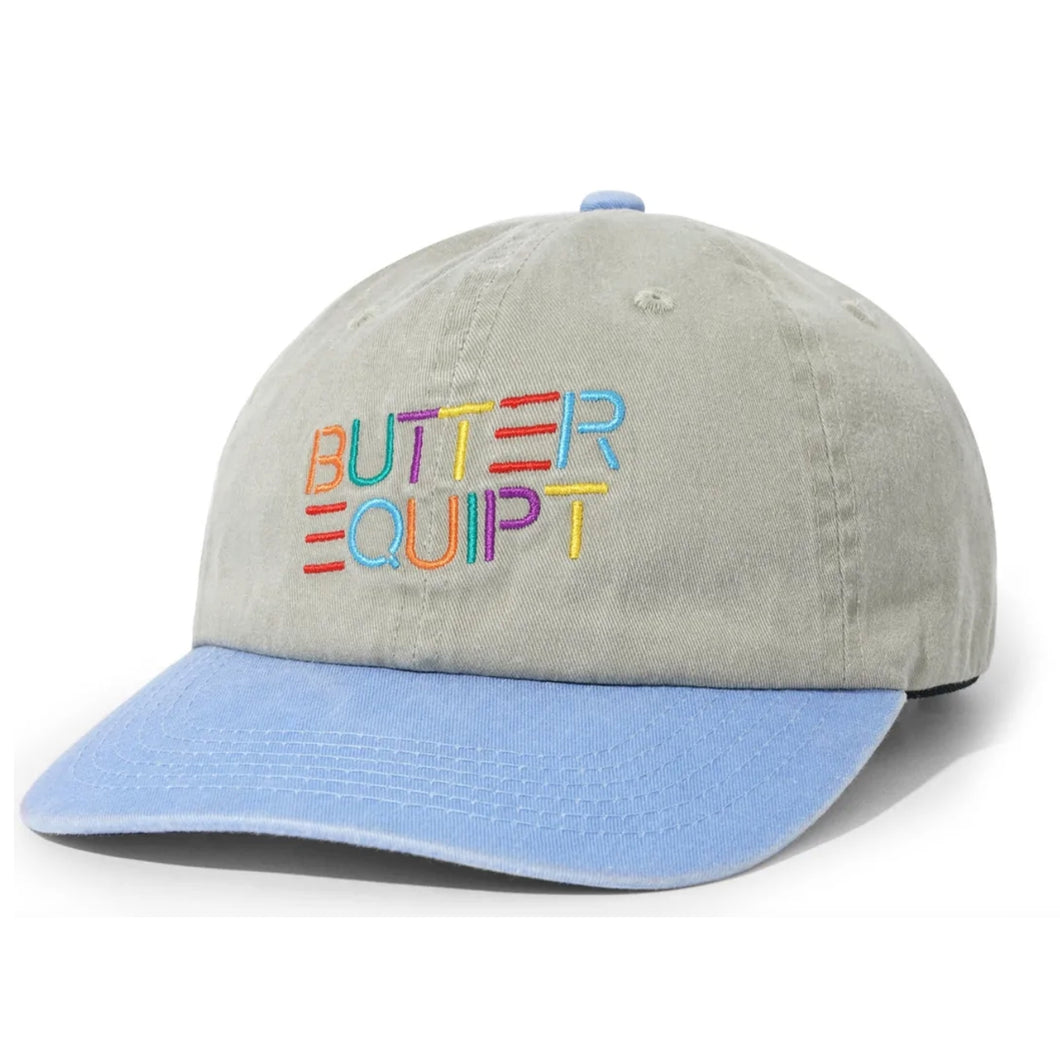 Butter Goods - Equipt 6 Panel Cap Khaki/Slate