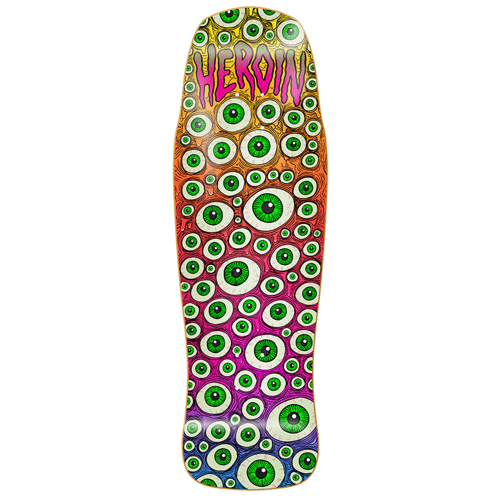 Heroin Skateboards Mini Eyeballer Skateboard Deck - 9.0