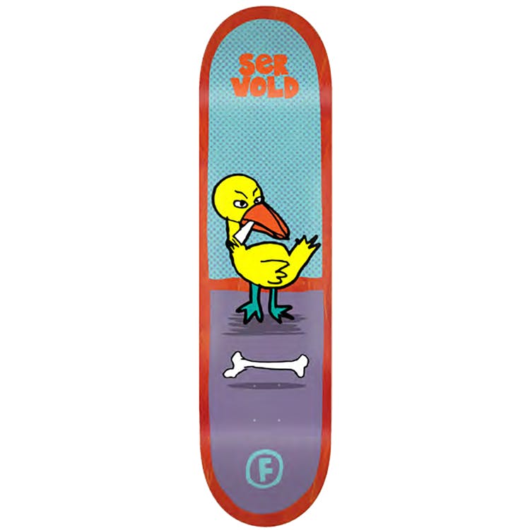 Foundation Dakota Servold Duck Skateboard Deck - 8.00 – Slugger Skate Store