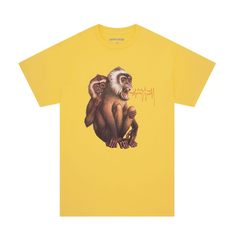 Fucking Awesome Monkey Radar Tee - Daisy