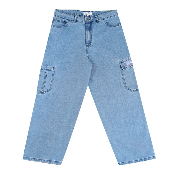 Yardsale Phantasy Ripper Denim Jeans - Overdyed Dark Denim